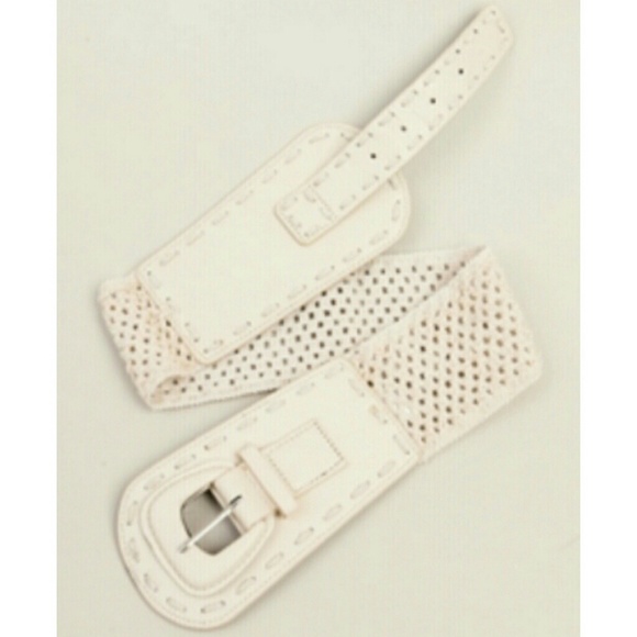 Cream Waist Belt - Picture 1 of 3